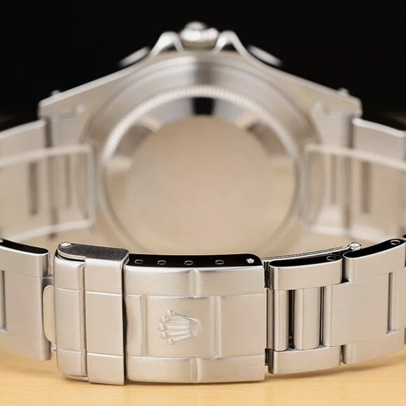 MINT ROLEX MENS EXPLORER BLACK GMT DATE 40MM WATCH - Picture 4 of 6